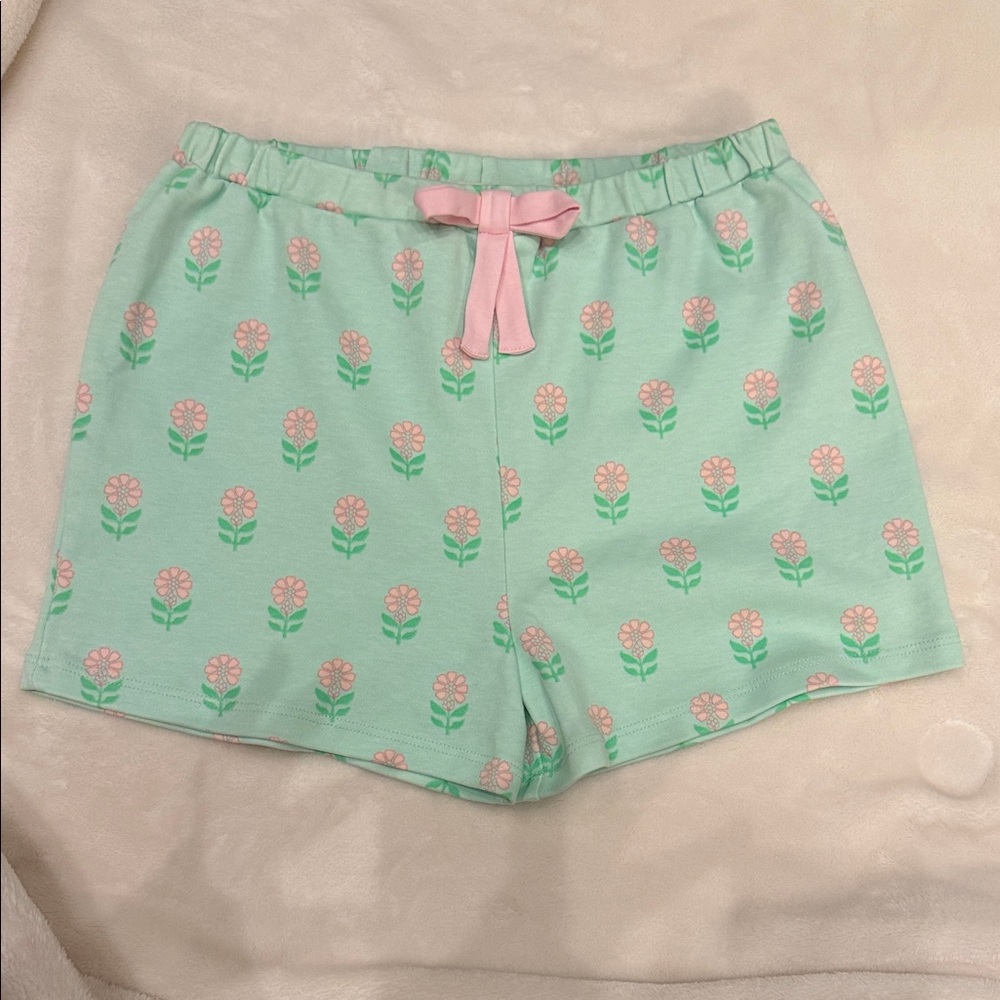 The Beaufort Bonnet Company Mint Green Floral Women's Shorts